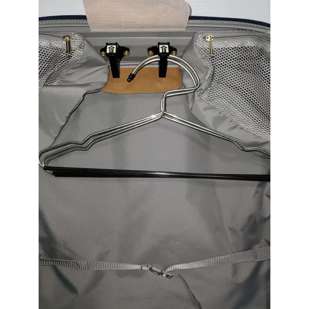 Protocol Professional Travel Closet Suits Dresses Garment Bag Luggage‎ Blue